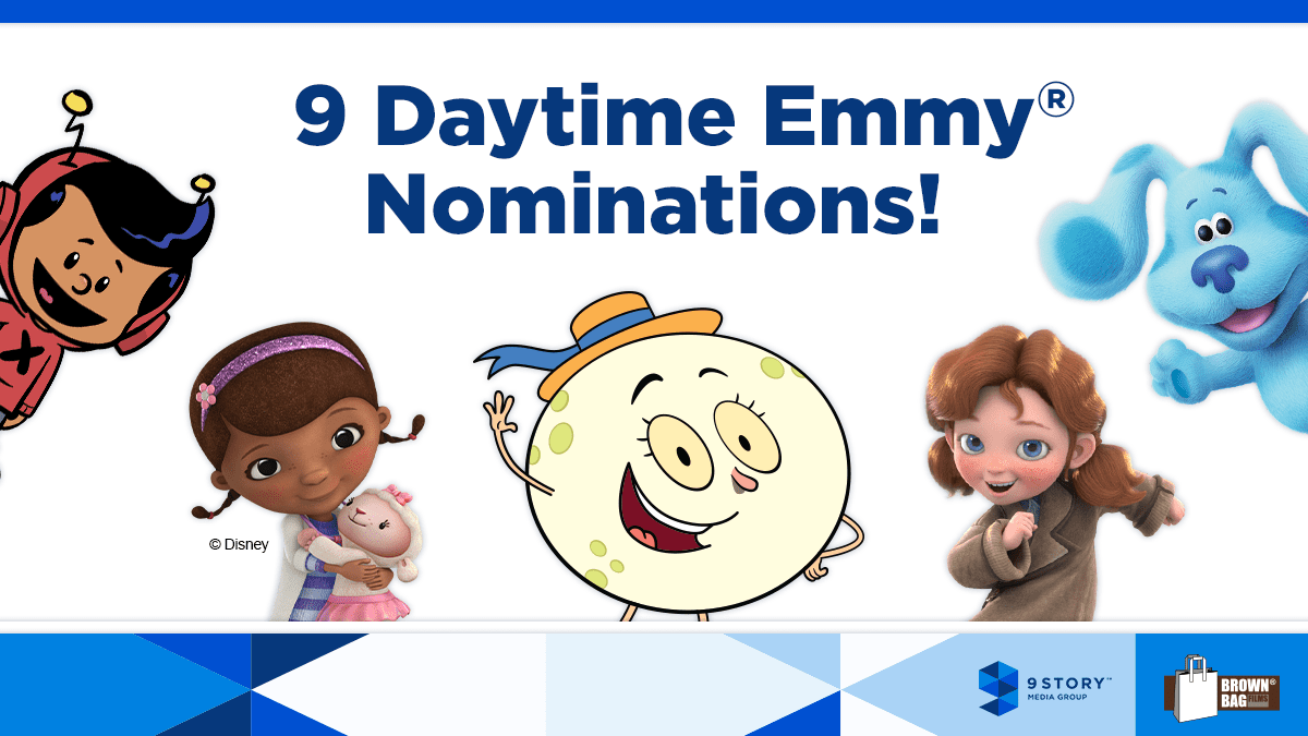 9 Daytime Emmy® Nominations for Brown Bag and 9 Story - 9 ...