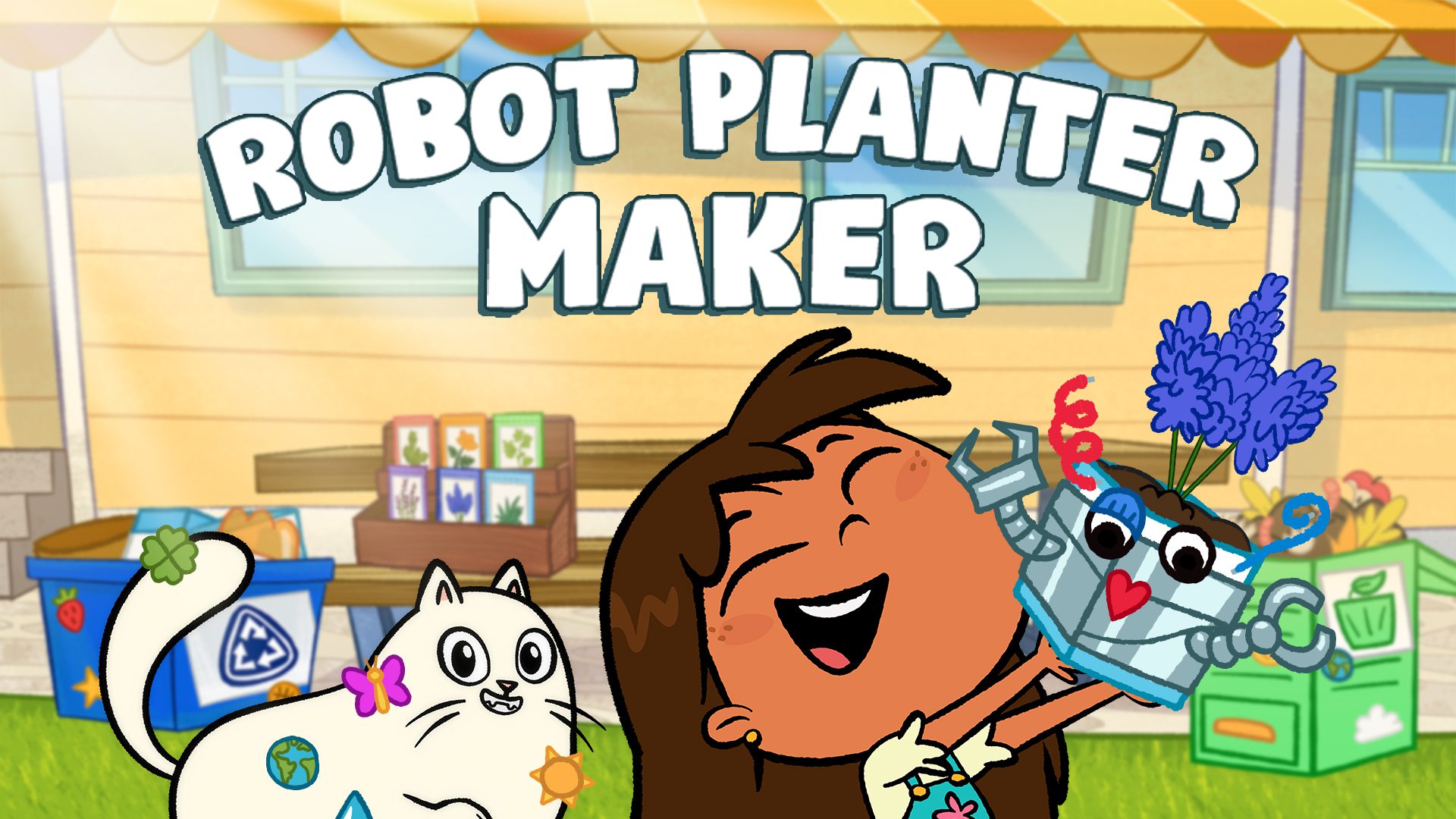 Play ‘Rosie’s Rules - Robot Planter Maker’ Game Now on PBSKIDS.org ...